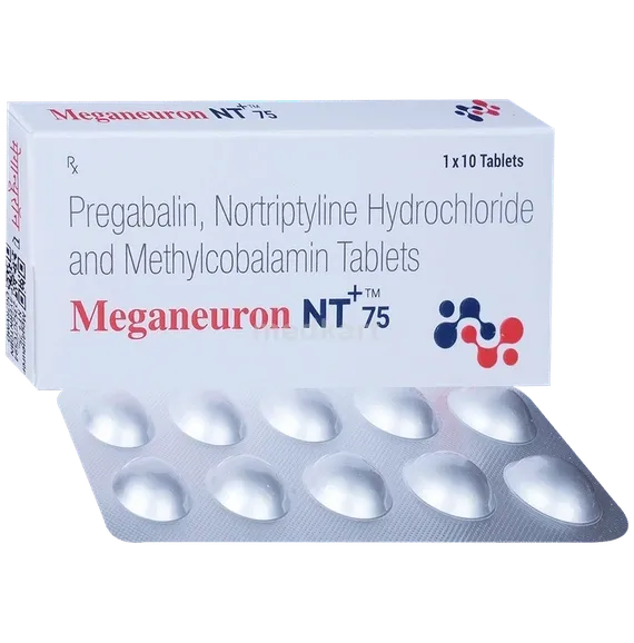 meganeuron nt 75mg tablet 10's